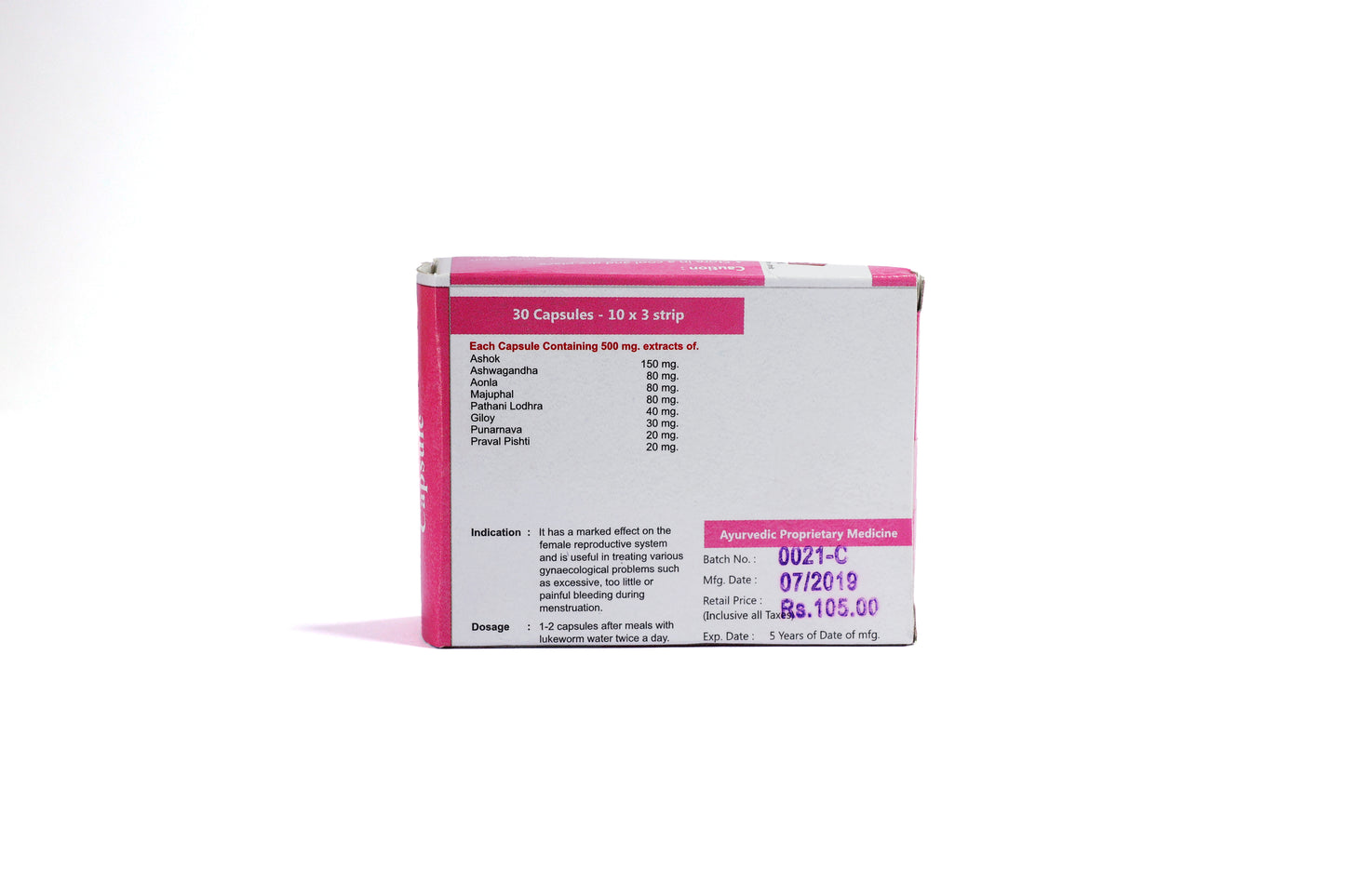 Gyno-8 Capsule - Natural Relief for Gynecological Issues