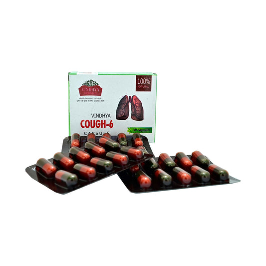 Cough-6 Capsule - Natural Relief for Cough and Cold